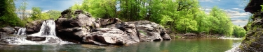 Legendary Locale of The Waterfall House, by Bill Ross  Waterfallrental.com